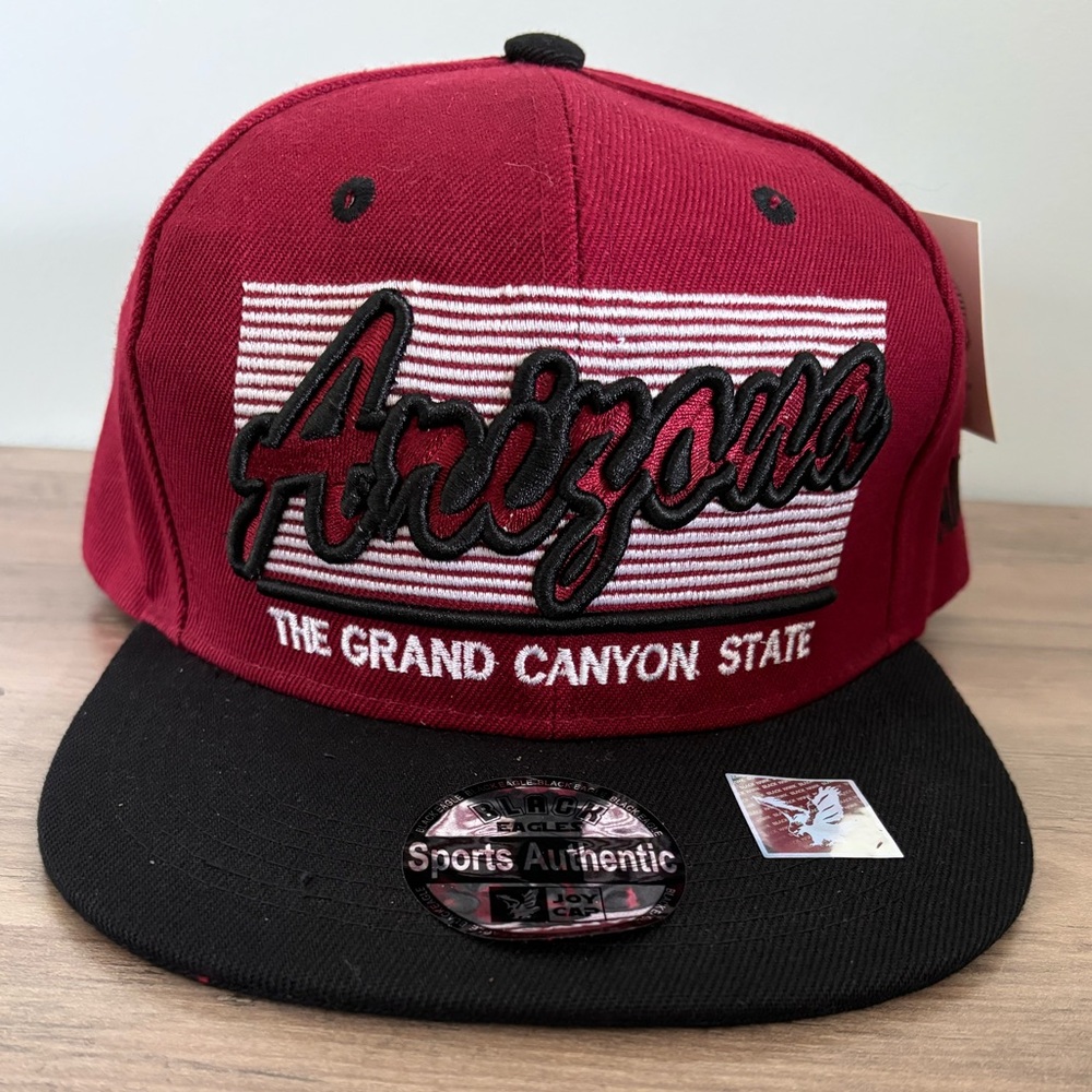 Arizona Maroon and Black SnapBack